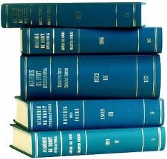 Recueil Des Cours, Collected Courses, Tome/Volume 280a (Index Tomes/Volumes 1998-1999) - Académie de Droit International de la Ha