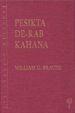 Pesikta De-Rab Kahana Pesikta De-Rab Kahana