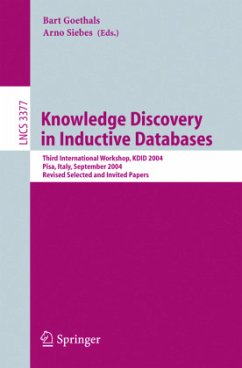 Knowledge Discovery in Inductive Databases - Goethals, Bart / Siebes, Arno (eds.)