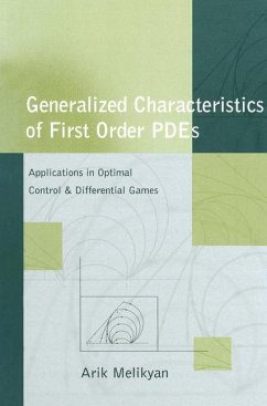 Generalized Characteristics of First Order PDEs - Melikyan, Arik
