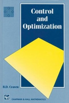 Control and Optimization - Craven, B. D.