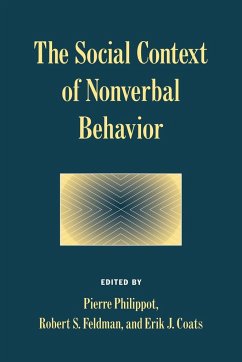 The Social Context of Nonverbal Behavior - Philippot, Pierre / Feldman, S. / Coats, J. (eds.)