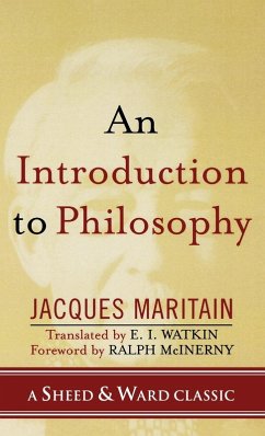 An Introduction to Philosophy - Maritain, Jacques