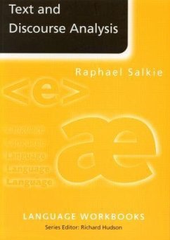Text and Discourse Analysis - Salkie, Raphael