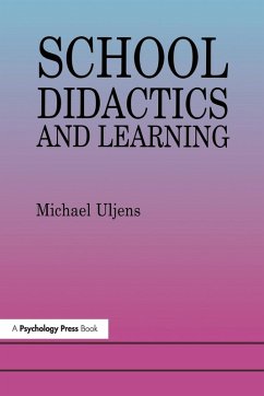 Cover School Didactics And Learning