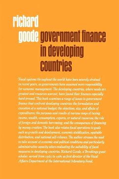 Government Finance in Developing Countries - Goode, Richard