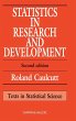 Statistics in Research and Development - Bild 1