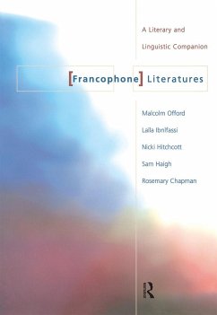 Francophone Literatures - Chapman, Rosemary; Of Warwick, University; Of Nottingham, University