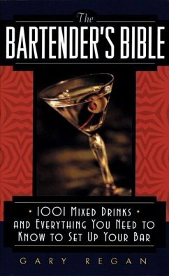 The Bartender's Bible - Regan, Gary