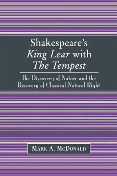 Shakespeare's King Lear with The Tempest - McDonald, Mark A.