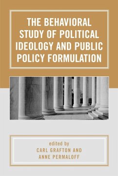 Behavioral Study of Political Ideology and Public Policy Formulation
