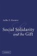Social Solidarity and the Gift - Bild 1