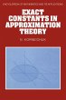 Exact Constants in Approximation Theory - Bild 1