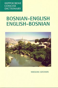 Bosnian-English, English-Bosnian Concise Dictionary - Uzicanin, Nikolina