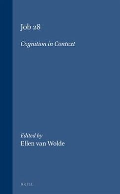 Job 28. Cognition in Context - Wolde, Ellen van (ed.)