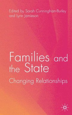 Families and the State - Cunningham-Burley, Sarah