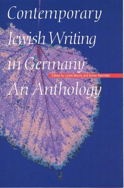 Contemporary Jewish Writing in Germany - Remmler, Karen