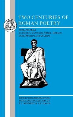 Two Centuries of Roman Poetry - Kennedy, Eberhard Christoper