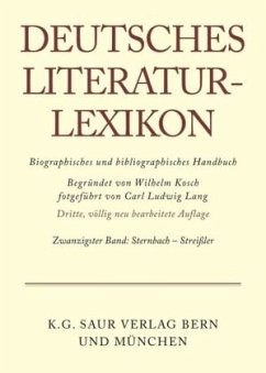 Sternbach - Streißler / Deutsches Literatur-Lexikon Band 20
