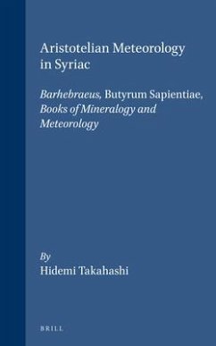 Aristotelian Meteorology in Syriac - Takahashi, Hidemi