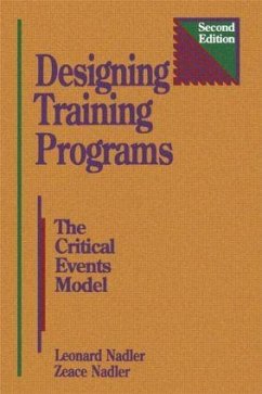 Designing Training Programs - Nadler, Zeace; Nadler, Leonard