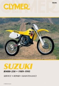 Suzuki RM80-250 Motorcycle (1989-1995) Service Repair Manual - Haynes Publishing