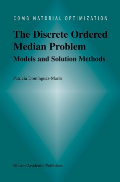 The Discrete Ordered Median Problem: Models and Solution Methods - Dominguez-Marin, Patricia