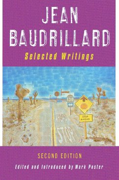 Jean Baudrillard: Selected Writings - Baudrillard, Jean