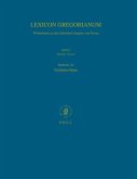 Lexicon Gregorianum, Volume 1 Band I &#7936;&#946;&#945;&#961;&#942;&#962;-&#7940;&#969;&#961;&#959;&#962;: Wörterbuch Zu Den Schriften Gregors Von Ny