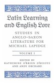 Latin Learning and English Lore (Volumes I & II): Studies in Anglo-Saxon Literature for Michael Lapidge