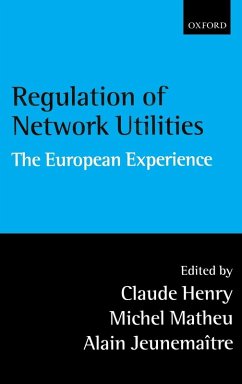 Cover REGULATION NETWORK UTILITIES C