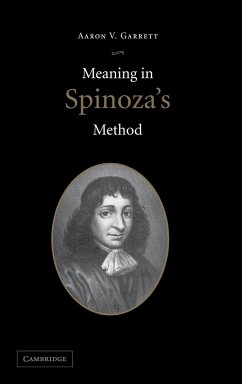 Meaning in Spinoza's Method - Garrett, Aaron V.