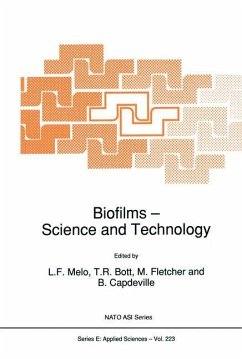 Biofilms - Science and Technology - Melo, L. / Bott, T.R. / Fletcher, M. / Capdeville, B. (Hgg.)
