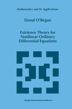 Existence Theory for Nonlinear Ordinary Differential Equations - O'Regan, D.