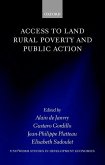 Access to Land, Rural Poverty, and Public Action