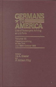 Germans to America, July 2, 1894 - Oct. 31, 1895: Lists of Passengers Arriving at U.S. Ports Volume 66