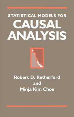 Statistical Models for Causal Analysis - Retherford, Robert D; Choe, Minja Kim