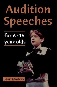Cover Audition Speeches for Young Actors 16+