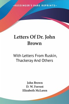 Letters Of Dr. John Brown