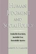 Human Judgment and Social Policy - Bild 1