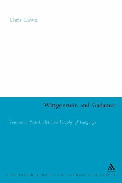 Cover Wittgenstein and Gadamer
