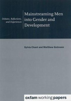 Mainstreaming Men Into Gender and Development - Chant, Sylvia