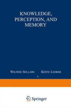 Knowledge, Perception and Memory - Ginet, C.