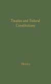 Treaties and Federal Constitutions