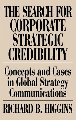 Search for Corporate Strategic Credibility - Higgins, Richard B.