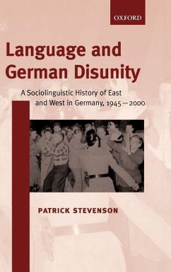 Language and German Disunity - Stevenson, Patrick