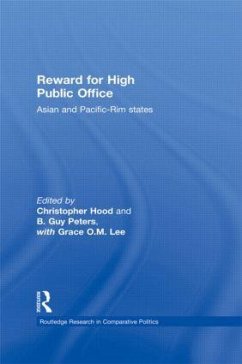 Reward for High Public Office - Hood, Christopher (ed.)