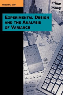 Experimental Design and the Analysis of Variance - Leik, Robert K.