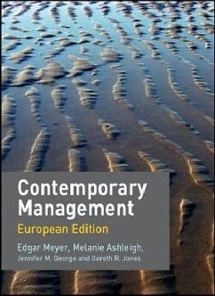 Contemporary Management - Jones, Gareth R / George, Jennifer M / Meyer, Edgar / Ashleigh, Melanie