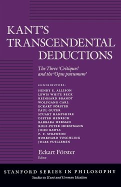 Kant's Transcendental Deductions